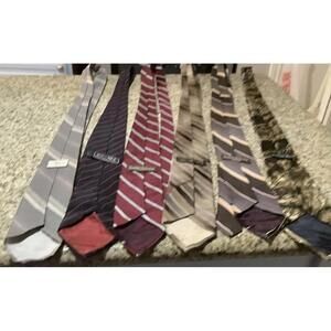 Set of 6Vintage Men's Silk Ties
